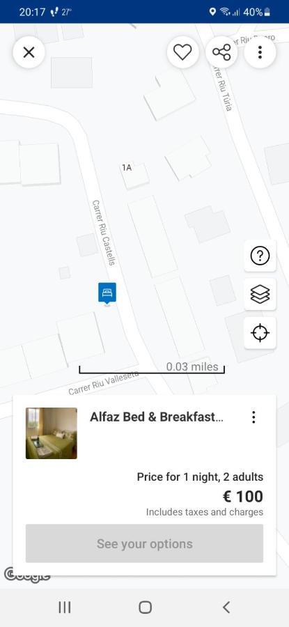 Alfaz Bed & Breakfast L'Alfas del Pi Exteriör bild